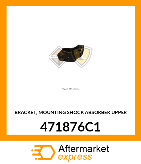 BRACKET, MOUNTING SHOCK ABSORBER UPPER 471876C1