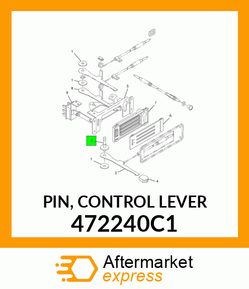 PIN, CONTROL LEVER 472240C1