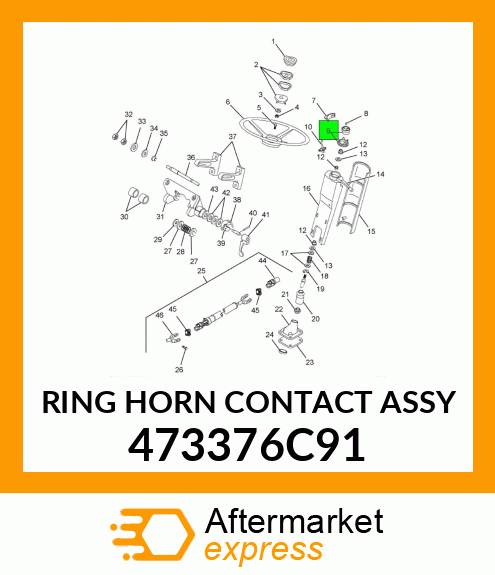 RING HORN CONTACT ASSY 473376C91