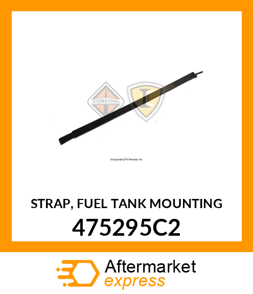 STRAP, FUEL TANK MOUNTING 475295C2