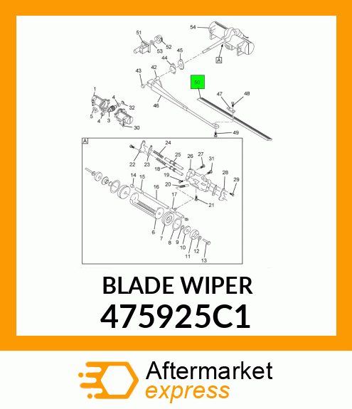 BLADE WIPER 475925C1