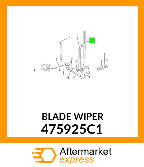 BLADE WIPER 475925C1