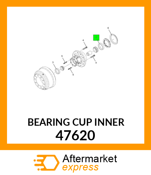 BEARING CUP INNER 47620