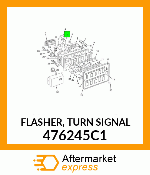 FLASHER, TURN SIGNAL 476245C1