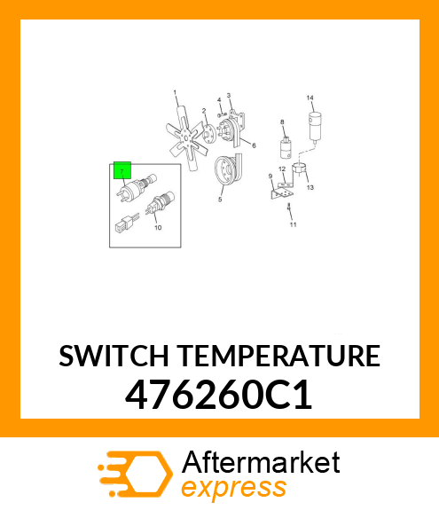 SWITCH TEMPERATURE 476260C1