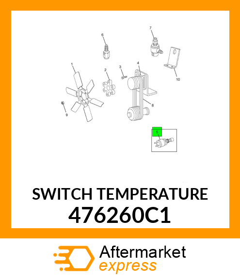 SWITCH TEMPERATURE 476260C1