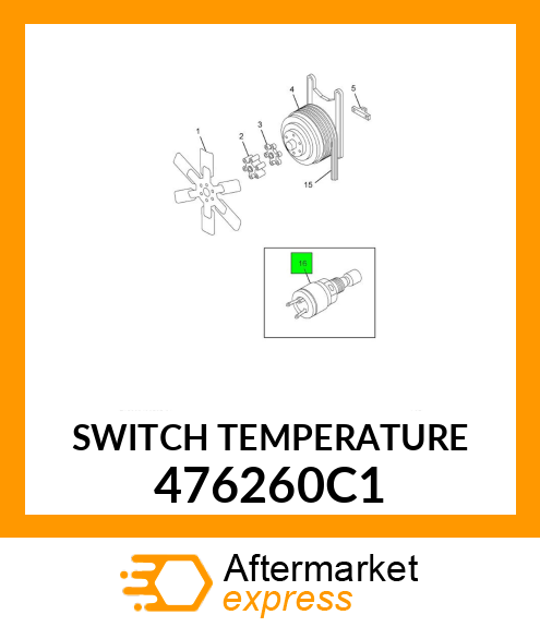 SWITCH TEMPERATURE 476260C1