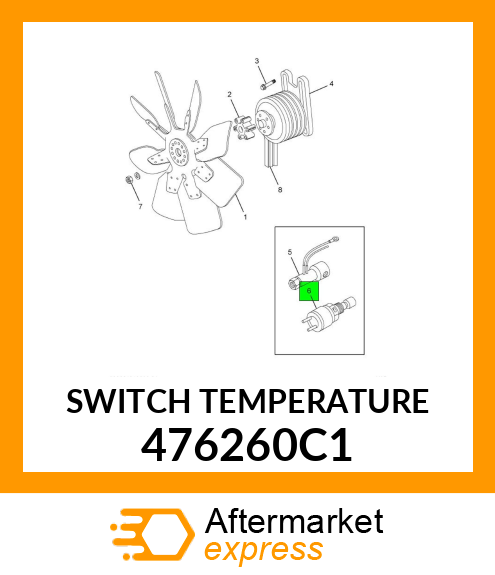 SWITCH TEMPERATURE 476260C1