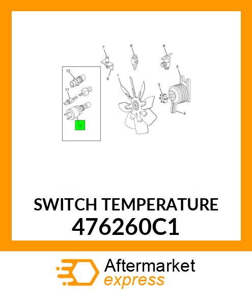 SWITCH TEMPERATURE 476260C1