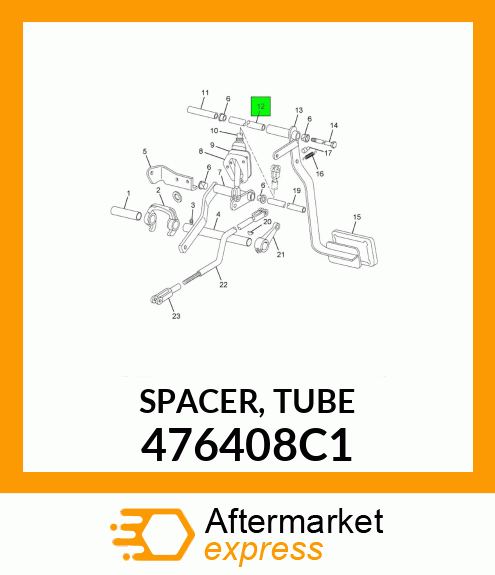 SPACER, TUBE 476408C1