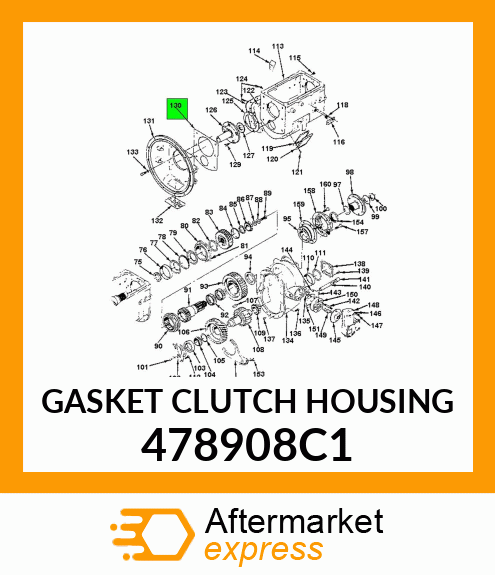 GASKET CLUTCH HOUSING 478908C1