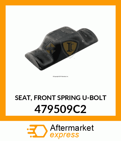 SEAT, FRONT SPRING U-BOLT 479509C2