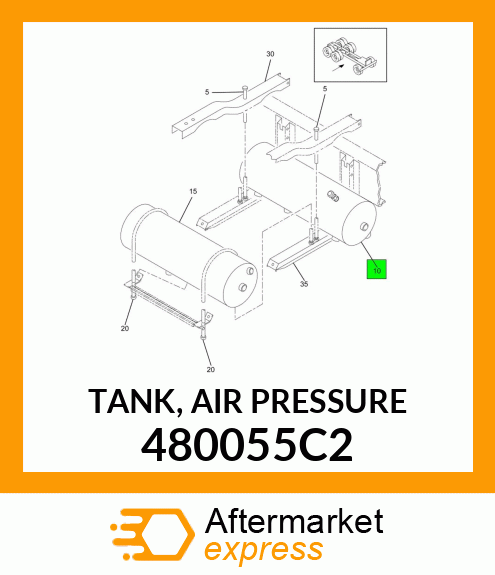 TANK, AIR PRESSURE 480055C2