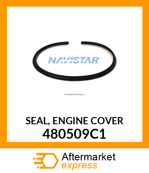 SEAL, ENGINE COVER 480509C1