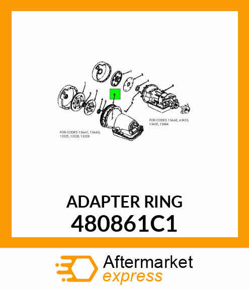 ADAPTER RING 480861C1