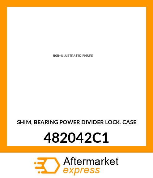 SHIM, BEARING POWER DIVIDER LOCK CASE 482042C1
