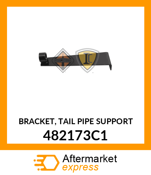 BRACKET, TAIL PIPE SUPPORT 482173C1