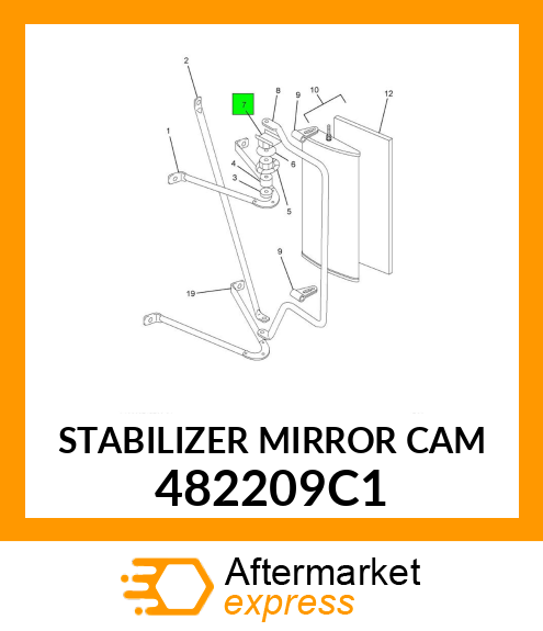 STABILIZER MIRROR CAM 482209C1