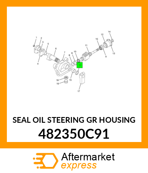SEAL OIL STEERING GR HOUSING 482350C91
