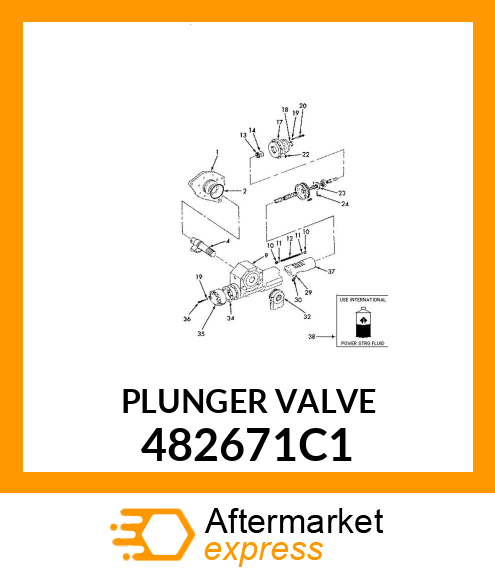 PLUNGER VALVE 482671C1