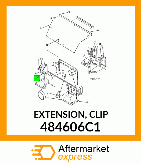 EXTENSION, CLIP 484606C1