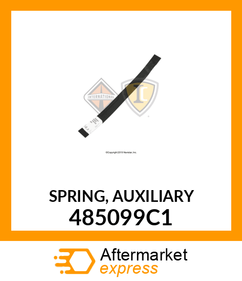 SPRING, AUXILIARY 485099C1