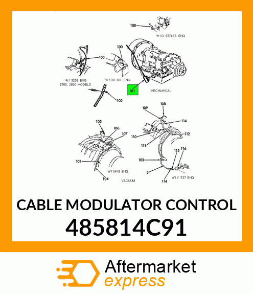CABLE MODULATOR CONTROL 485814C91