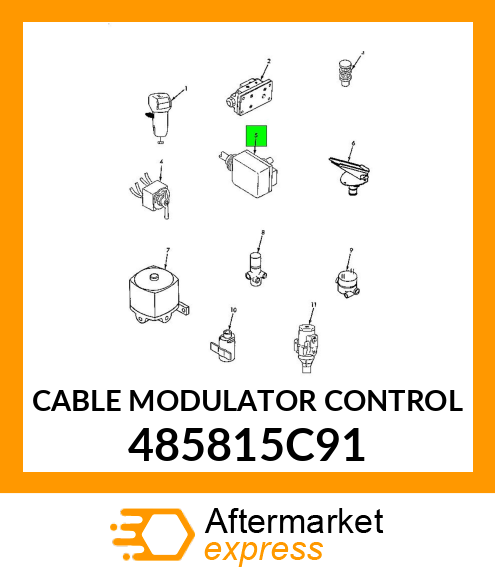CABLE MODULATOR CONTROL 485815C91