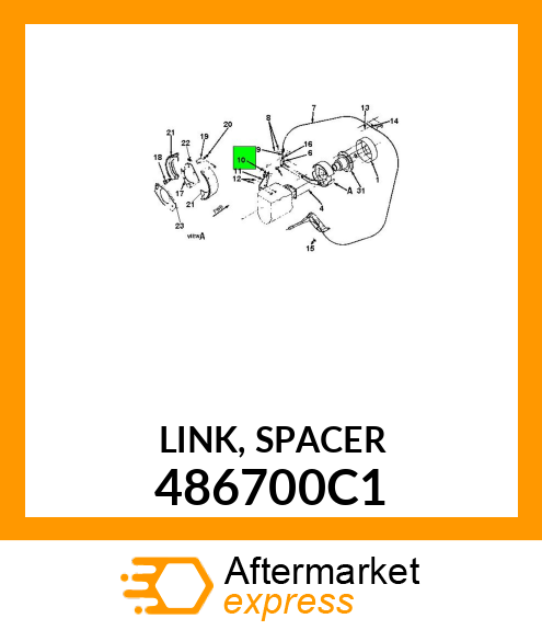 LINK, SPACER 486700C1