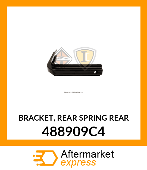 BRACKET, REAR SPRING REAR 488909C4