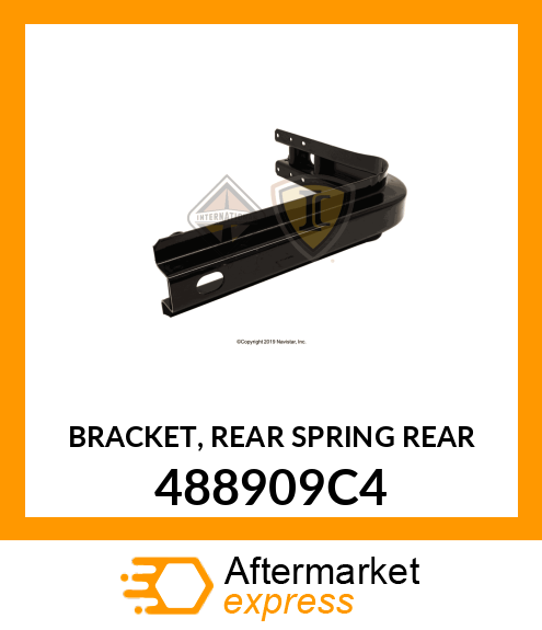 BRACKET, REAR SPRING REAR 488909C4