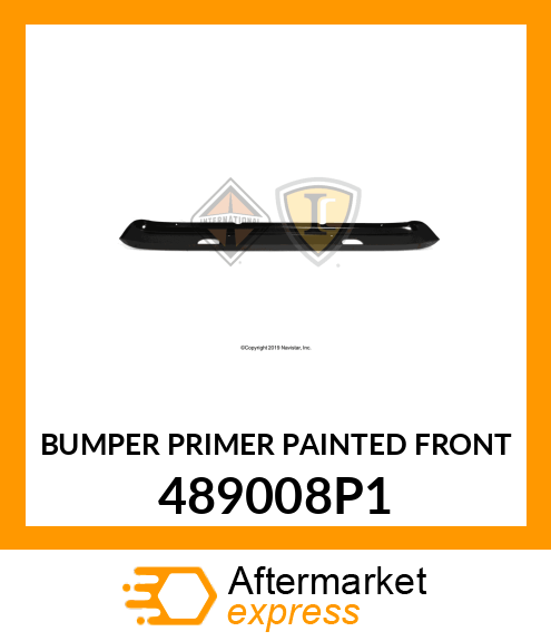 BUMPER PRIMER PAINTED FRONT 489008P1