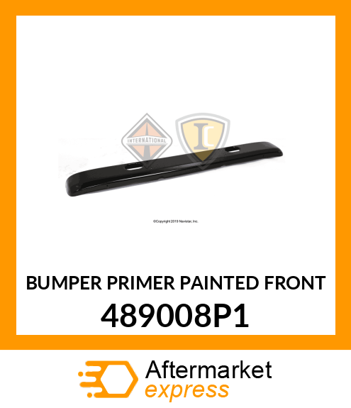 BUMPER PRIMER PAINTED FRONT 489008P1