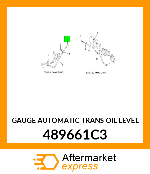 GAUGE AUTOMATIC TRANS OIL LEVEL 489661C3
