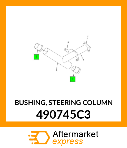 BUSHING, STEERING COLUMN 490745C3