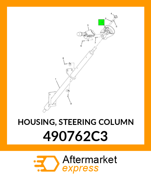 HOUSING, STEERING COLUMN 490762C3