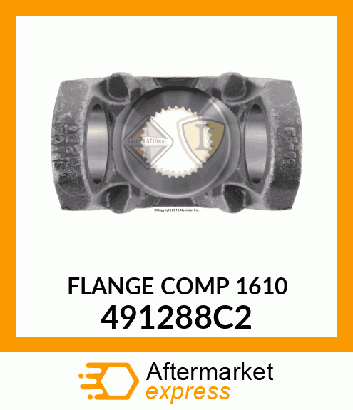 FLANGE COMP 1610 491288C2