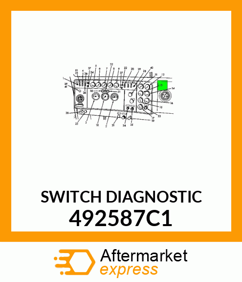 SWITCH DIAGNOSTIC 492587C1