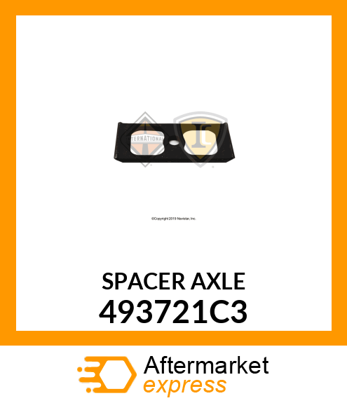 SPACER AXLE 493721C3