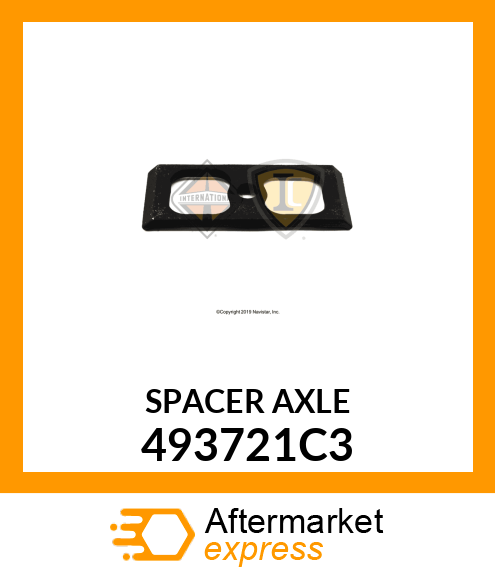 SPACER AXLE 493721C3