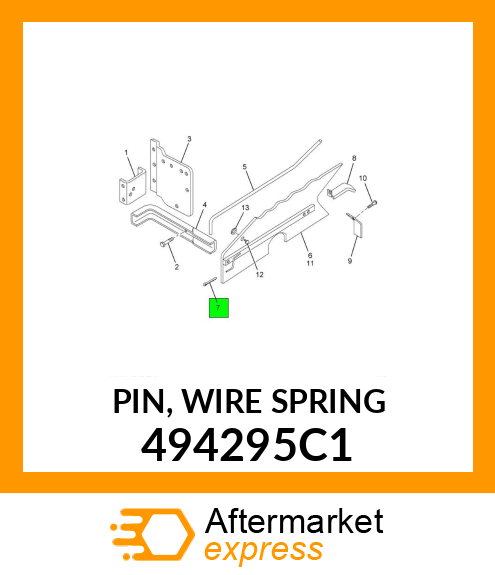 PIN, WIRE SPRING 494295C1