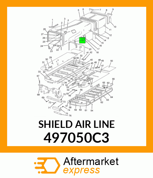 SHIELD AIR LINE 497050C3