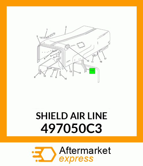 SHIELD AIR LINE 497050C3