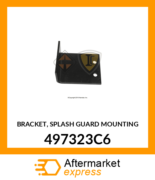 BRACKET, SPLASH GUARD MOUNTING 497323C6