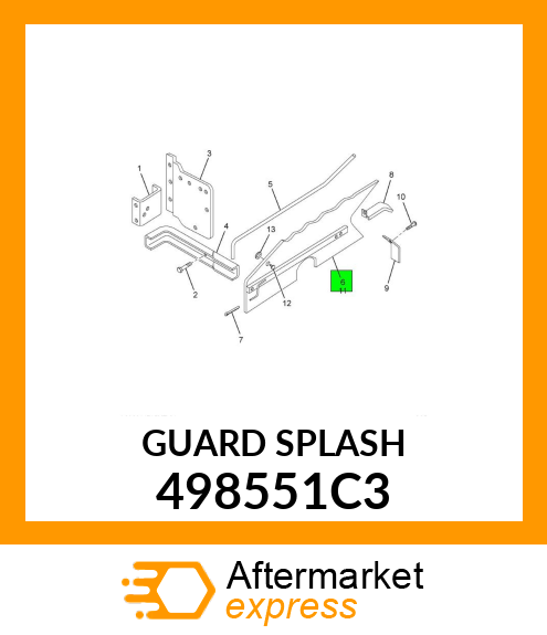 GUARD SPLASH 498551C3