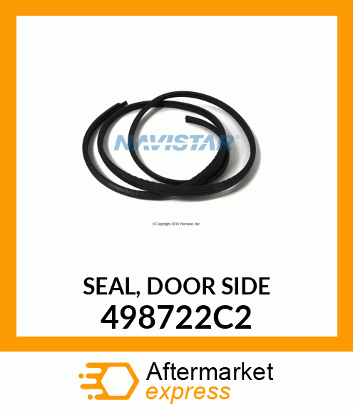 SEAL, DOOR SIDE 498722C2