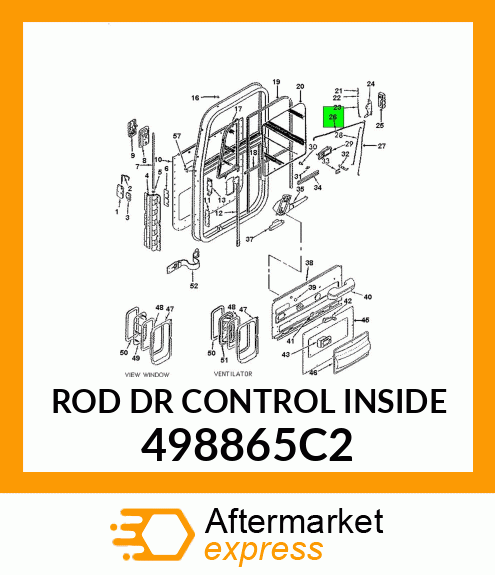 ROD DR CONTROL INSIDE 498865C2