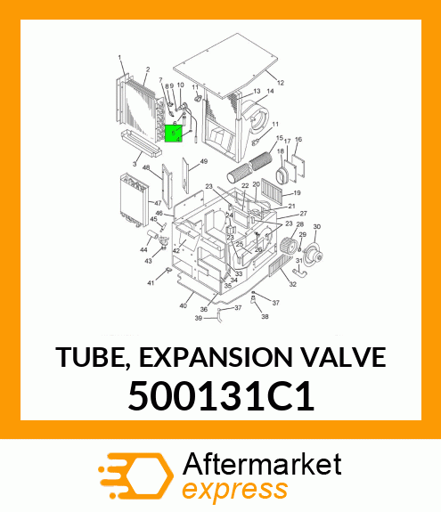 TUBE, EXPANSION VALVE 500131C1