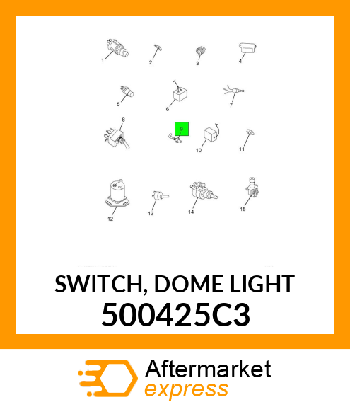 SWITCH, DOME LIGHT 500425C3