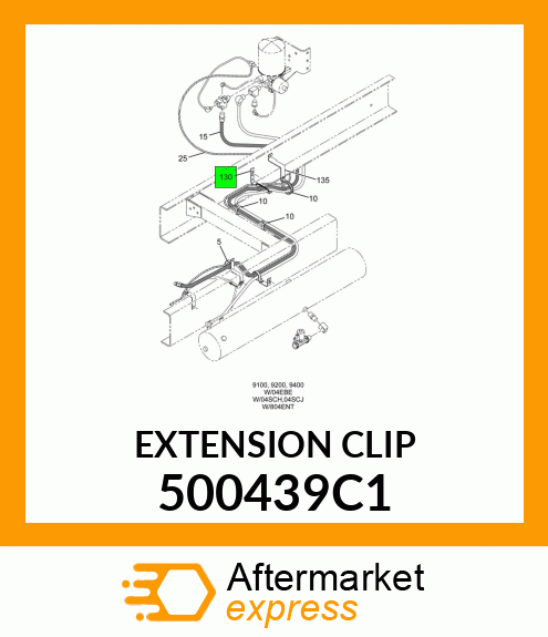 EXTENSION CLIP 500439C1